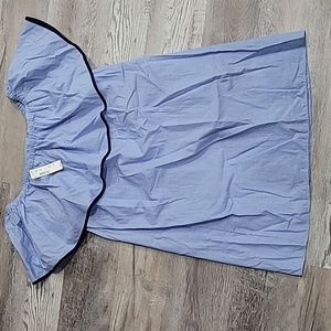 J.Crew tipped off shoulder dress.  NWT XS